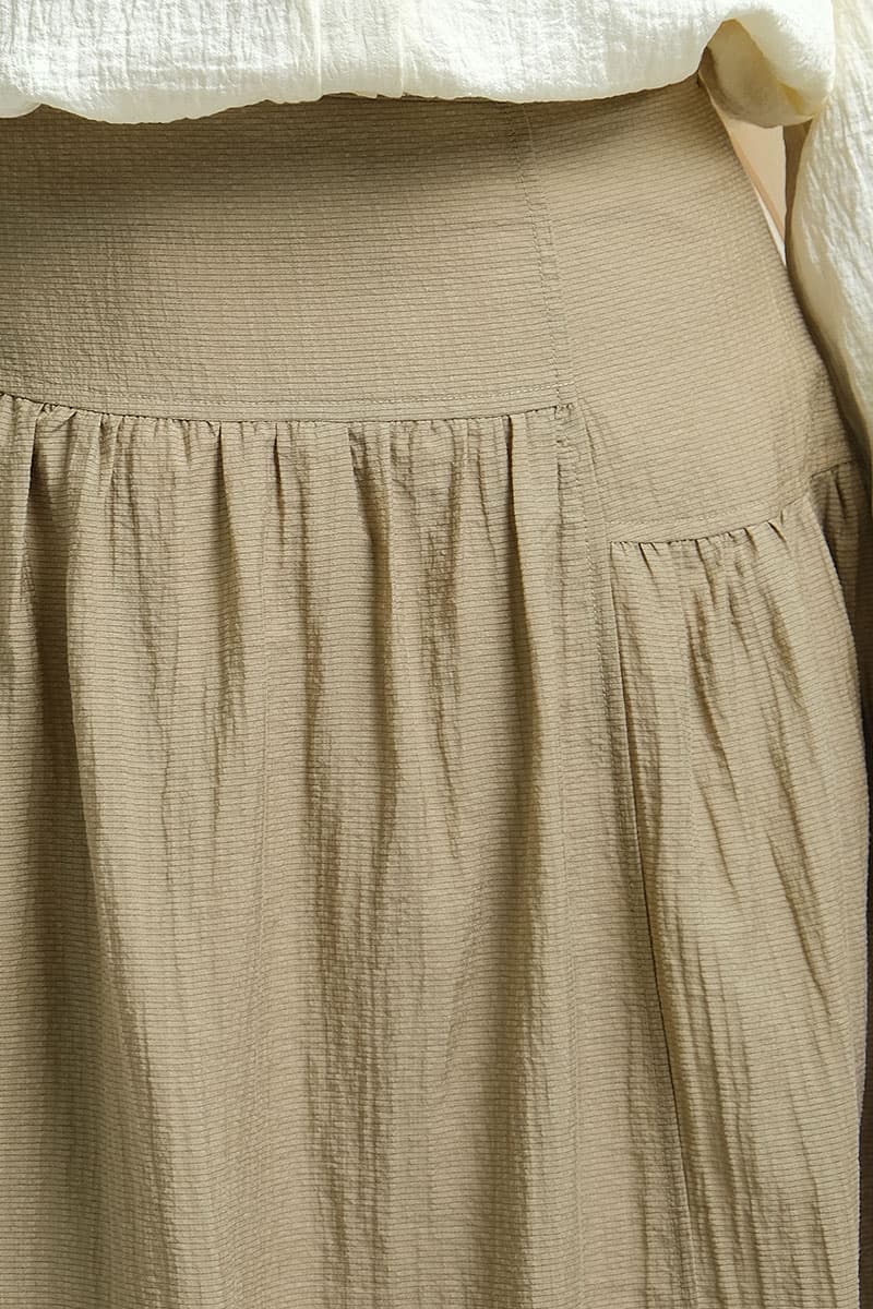 Venita A-line Skirt - Deep Mink - Image 5