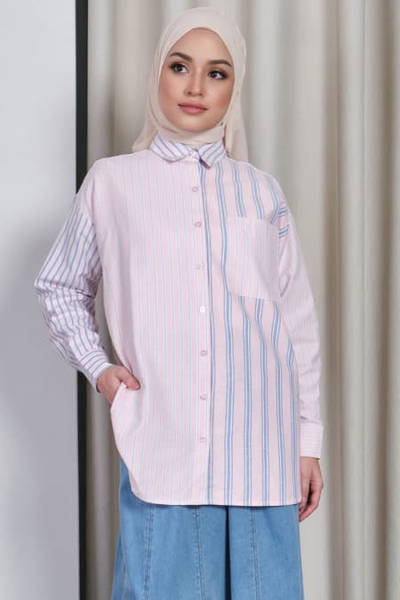 Fairfield Front Button Shirt - Yale