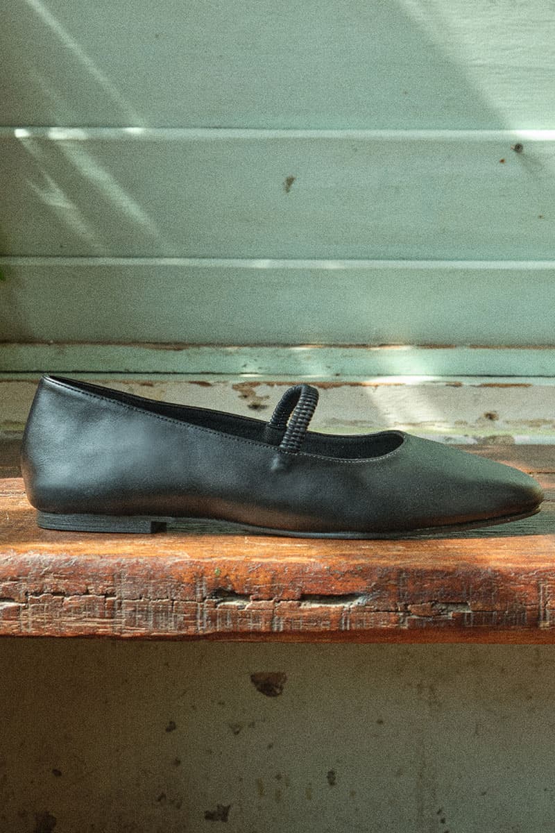 Katiya Round-Toe Ballet Flat - Black - Image 1