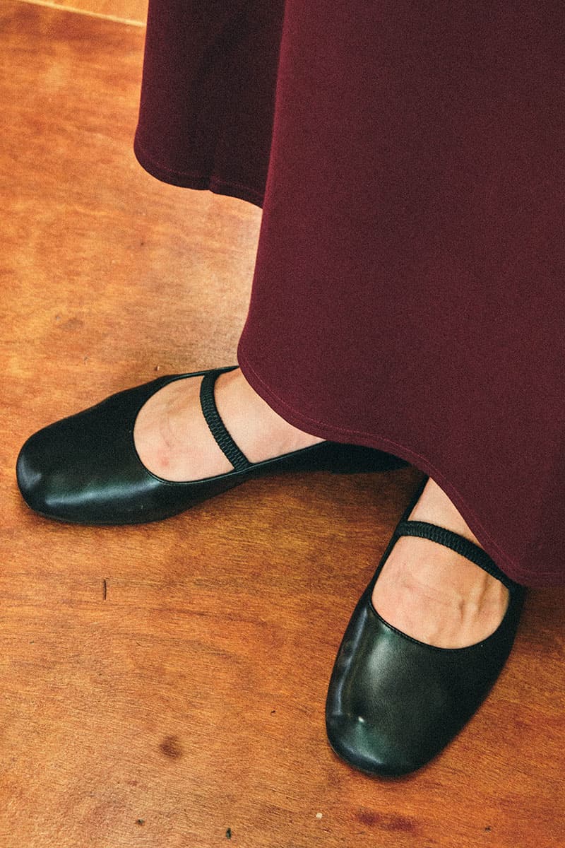 Katiya Round-Toe Ballet Flat - Black - Image 2