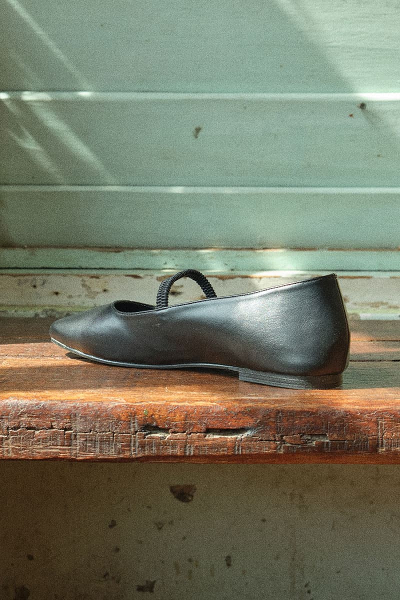 Katiya Round-Toe Ballet Flat - Black - Image 3