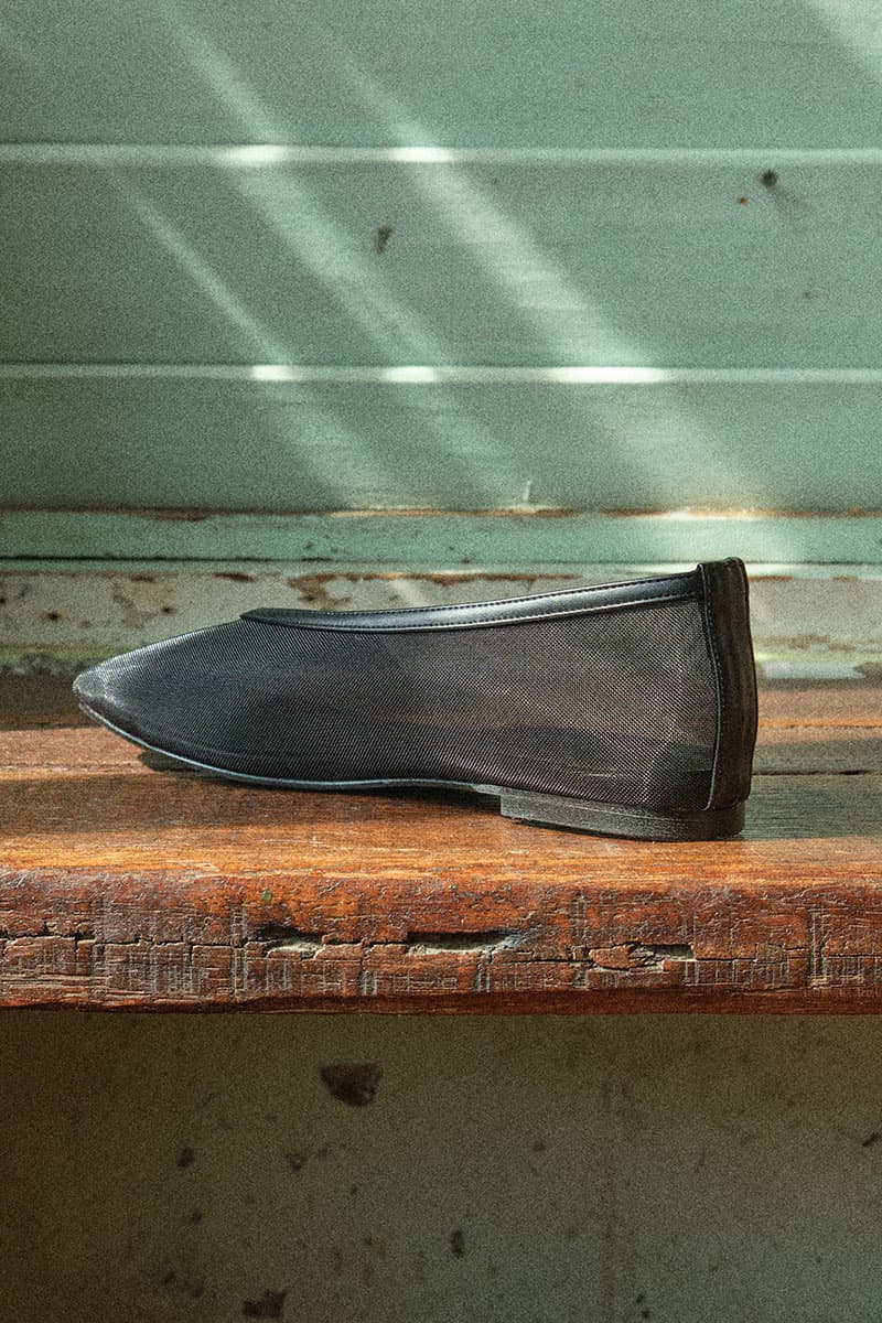 Kellyanne Soft Mesh Ballet Flat - Black - Image 3