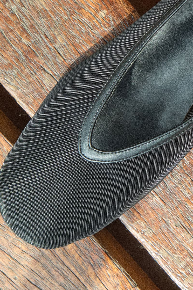 Kellyanne Soft Mesh Ballet Flat - Black - Image 5