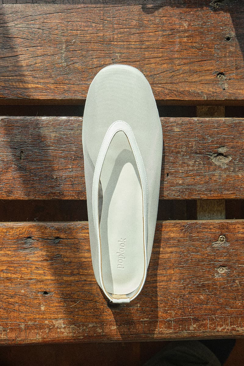 Kellyanne Soft Mesh Ballet Flat - White - Image 4