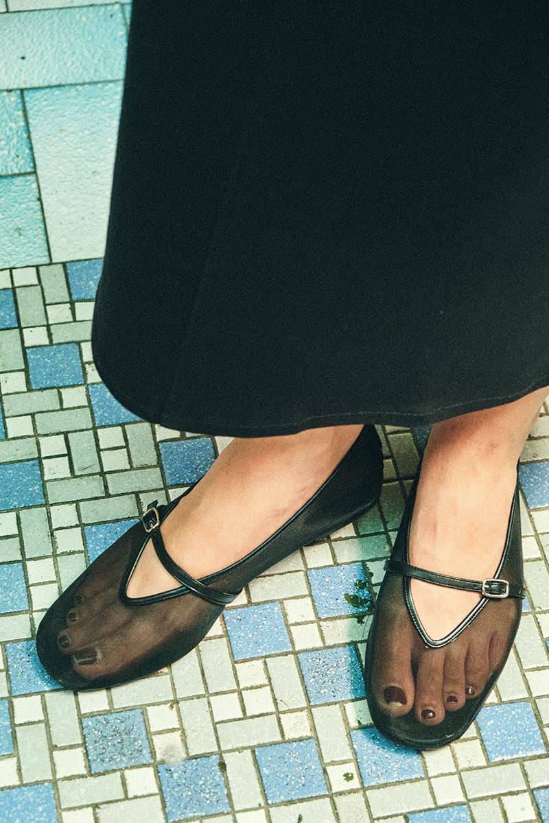 Zaneta Buckled Ballet Flat - Black - Image 2