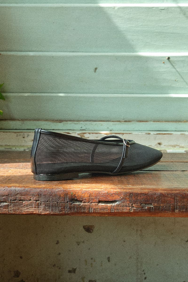 Zaneta Buckled Ballet Flat - Black - Image 3