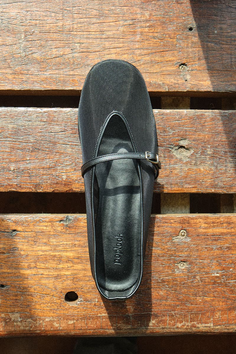 Zaneta Buckled Ballet Flat - Black - Image 4