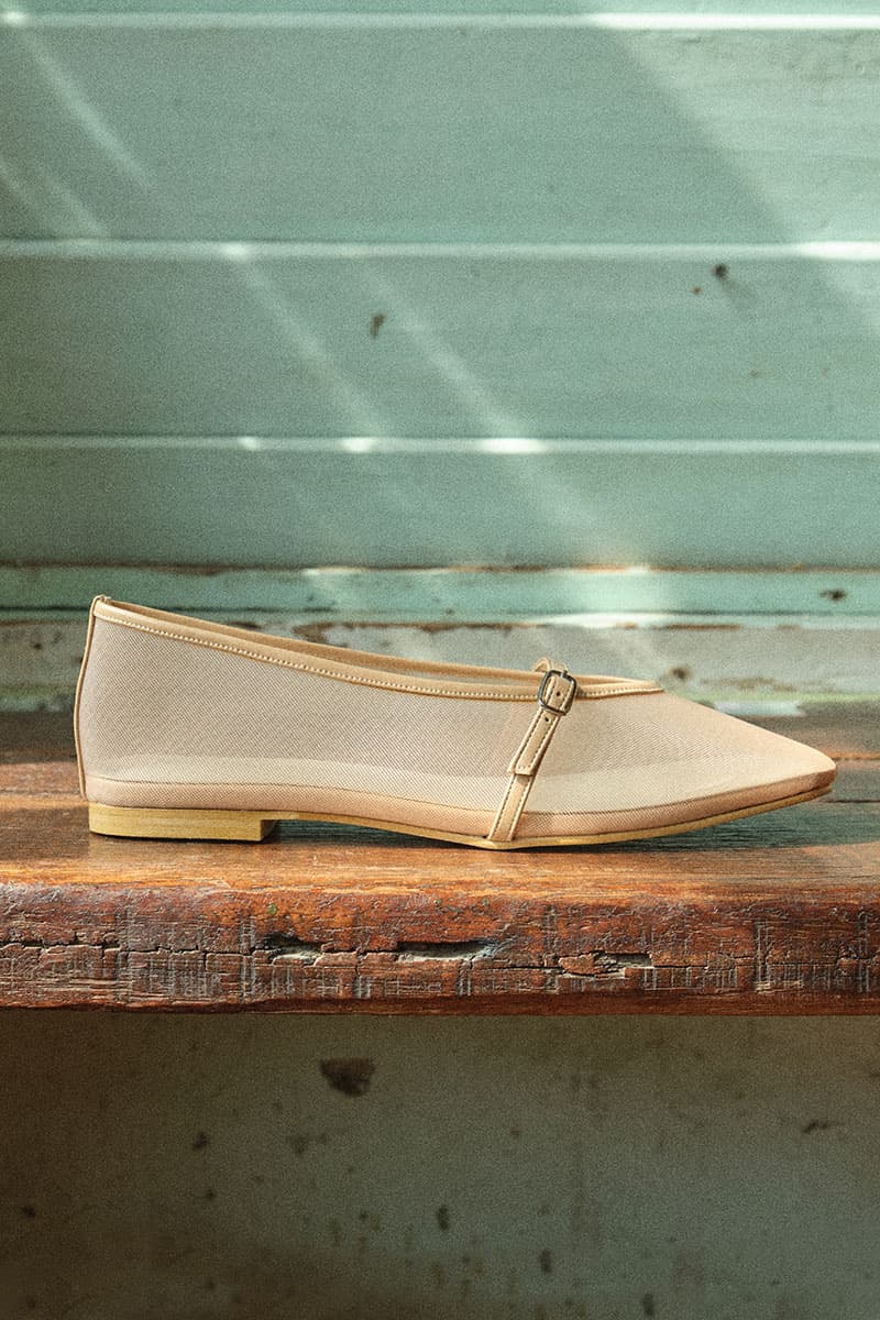 Zaneta Buckled Ballet Flat - Nude - Image 1