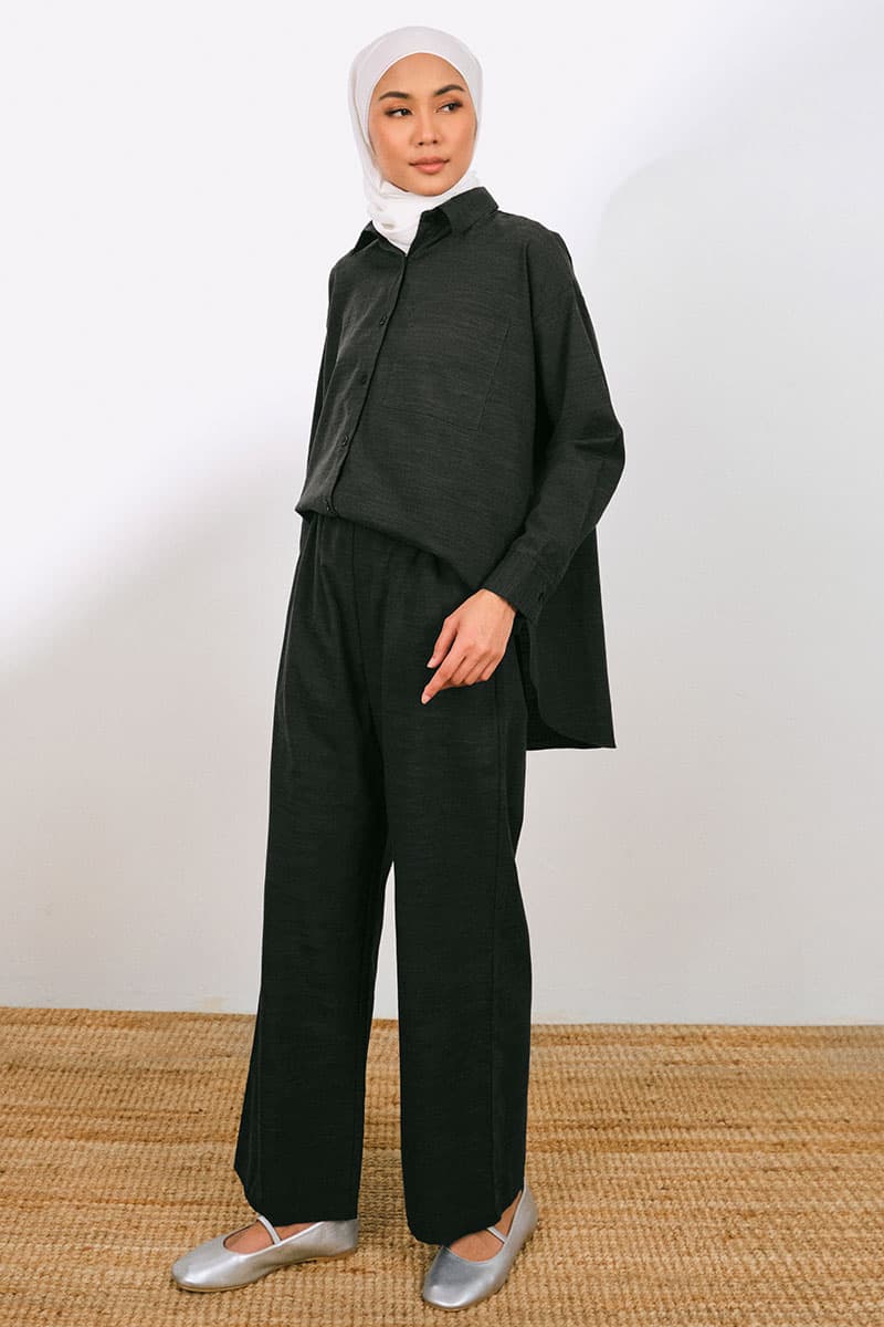 Tamikah Straight Cut Pants - Black - Image 3