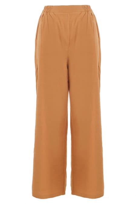 Tamikah Straight Cut Pants - Taffy Brown