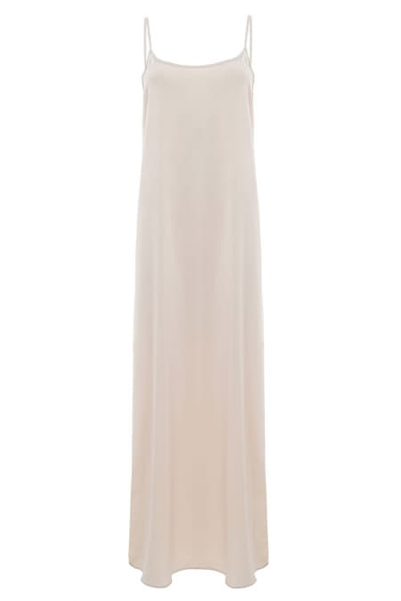 Glenys Slip Dress - Nude