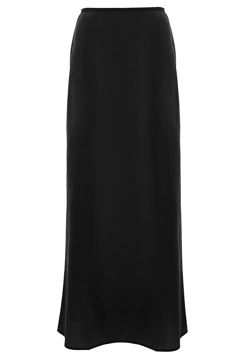 Hamdi Slip Skirt - Black - Image 1