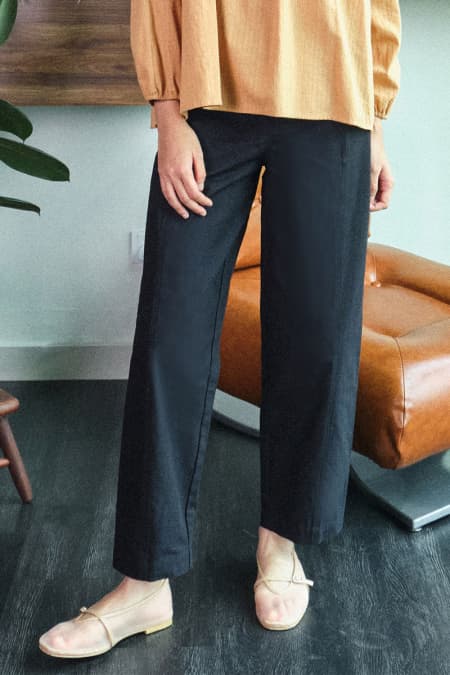 Norine Tapered Pants - Black