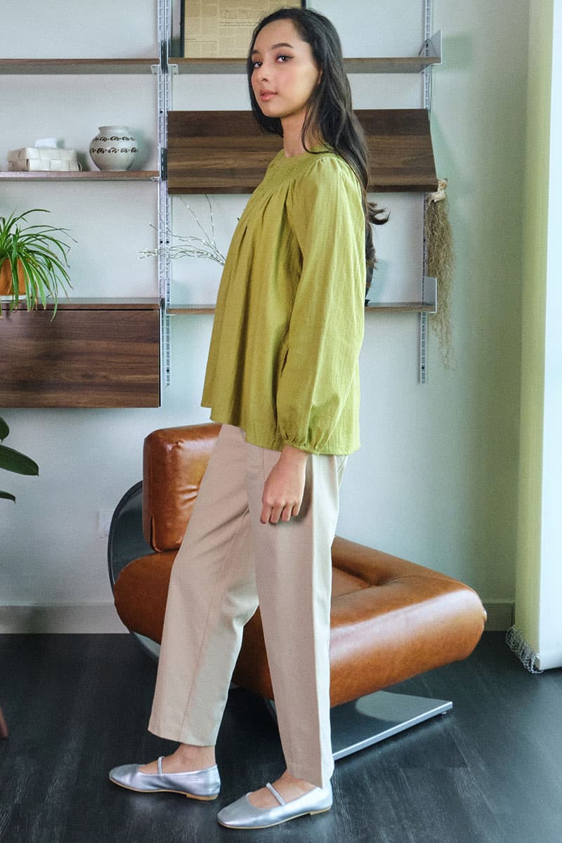 Norine Tapered Pants - Pale Oak - Image 3