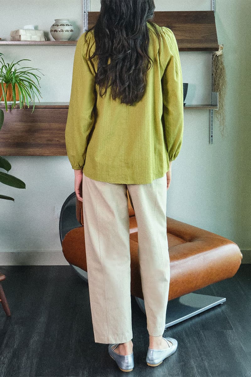 Norine Tapered Pants - Pale Oak - Image 4