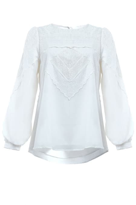 Divina Puff Shoulder Blouse