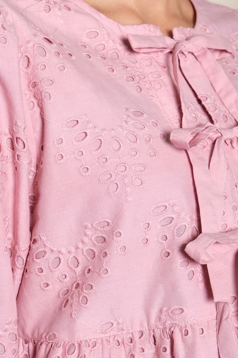 Sevilla Gathered Waist Blouse - Blossom - Image 5