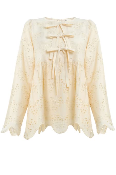 Sevilla Gathered Waist Blouse