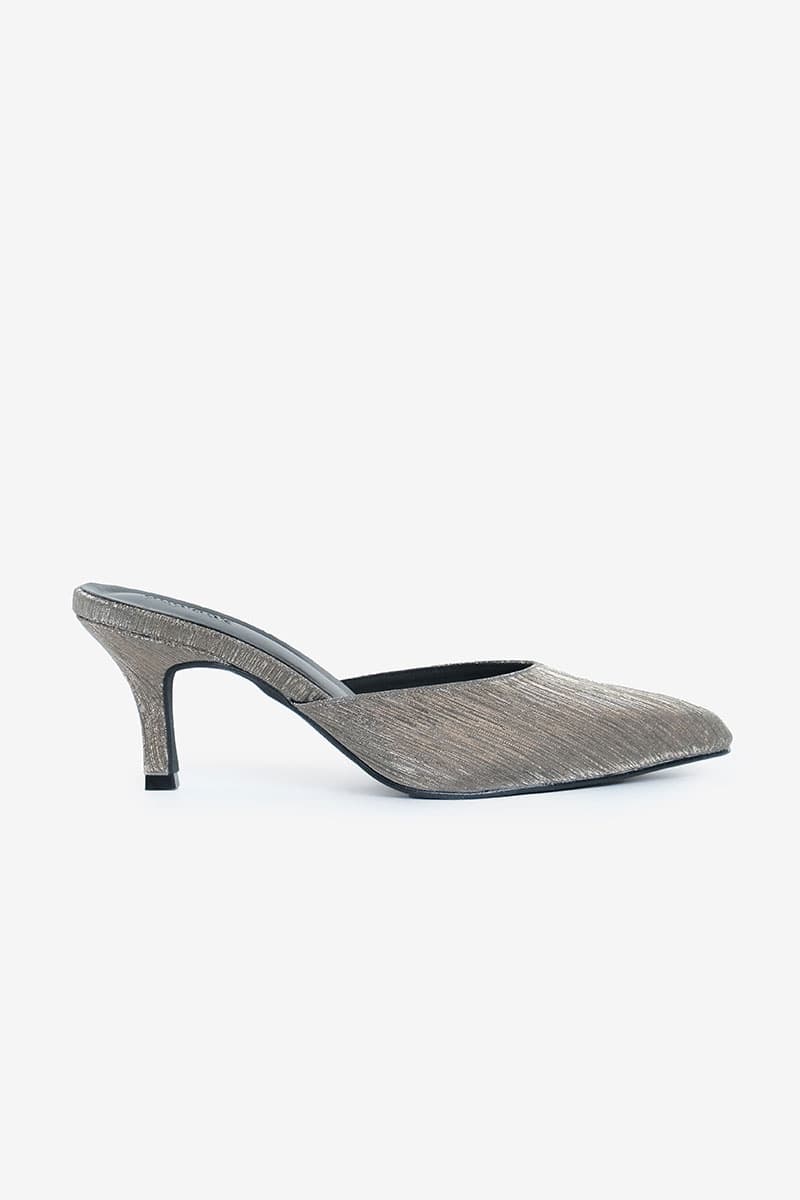 Maheen Mule Heels - Sparkle Black - Image 2