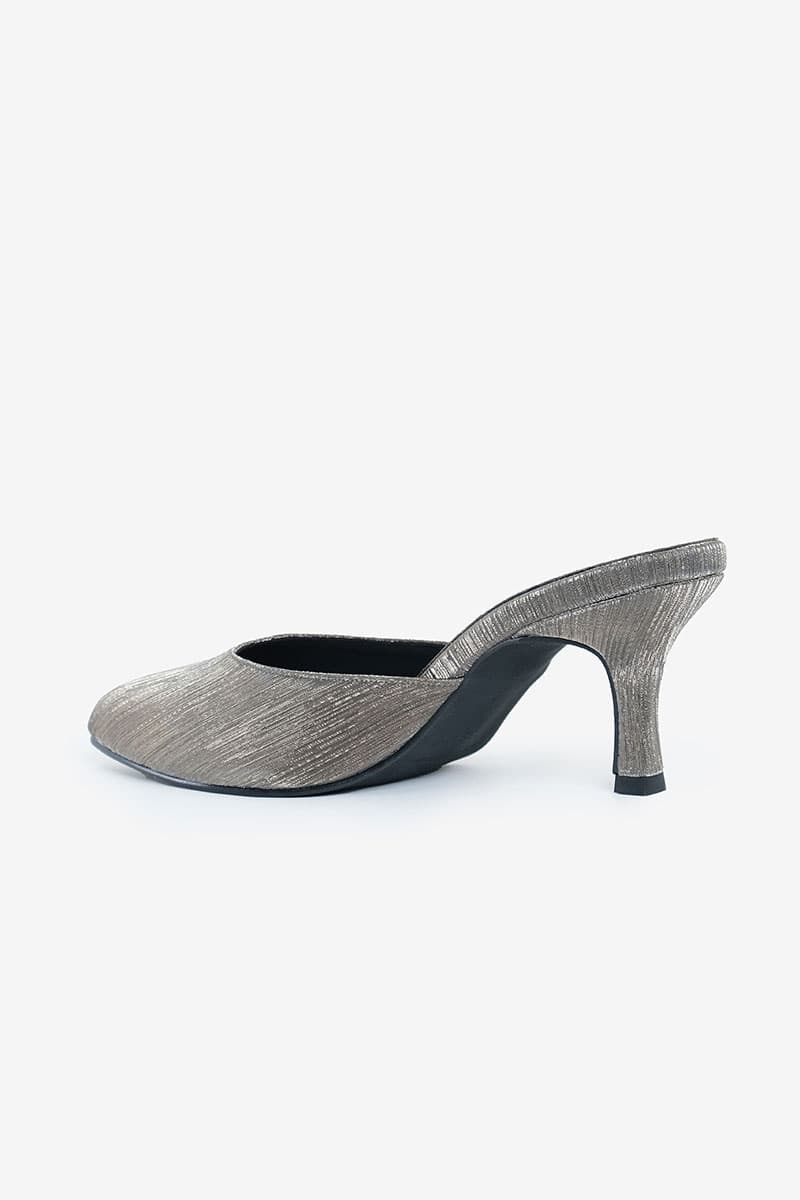 Maheen Mule Heels - Sparkle Black - Image 6