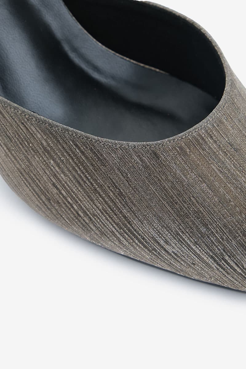 Maheen Mule Heels - Sparkle Black - Image 8