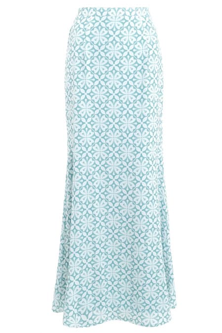 Zulla Mermaid Skirt - Mint Motif