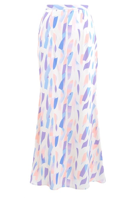 Zulla Mermaid Skirt - Multi Abstract