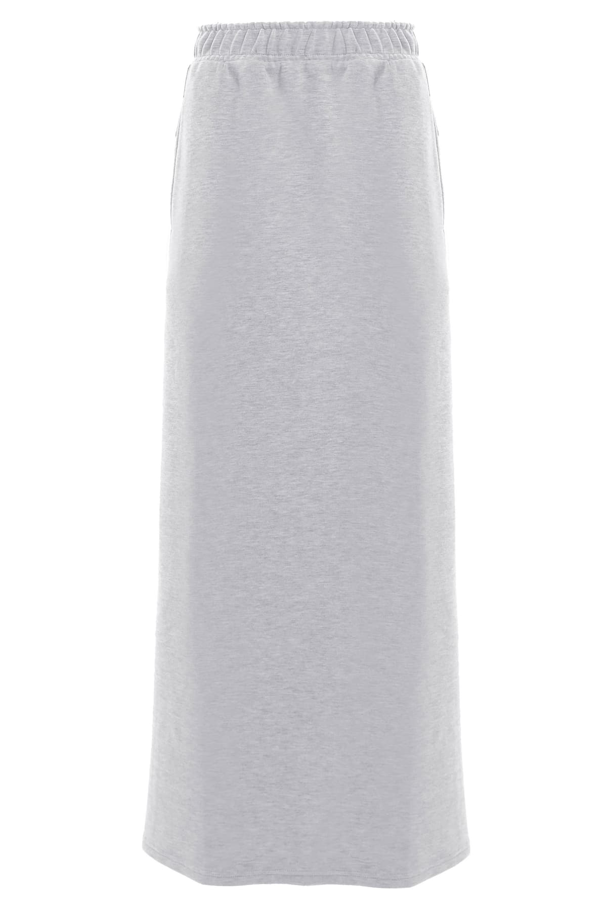 Urszula Pencil Skirt - Heather Grey - Image 2