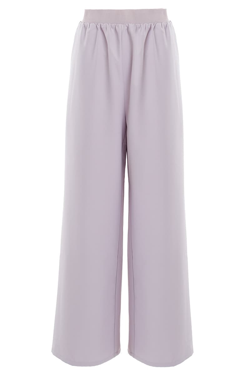Fernley Wide Legged Pants 2.0 - Light Grey - Image 2