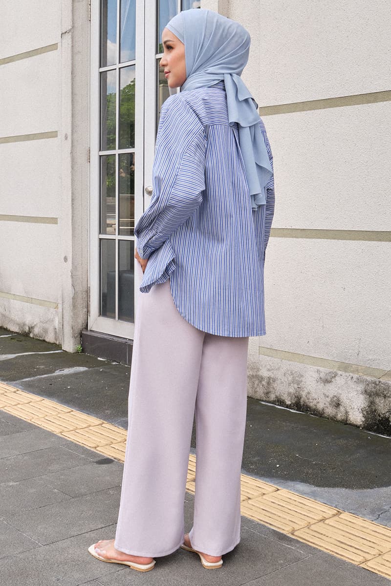 Fernley Wide Legged Pants 2.0 - Light Grey - Image 4