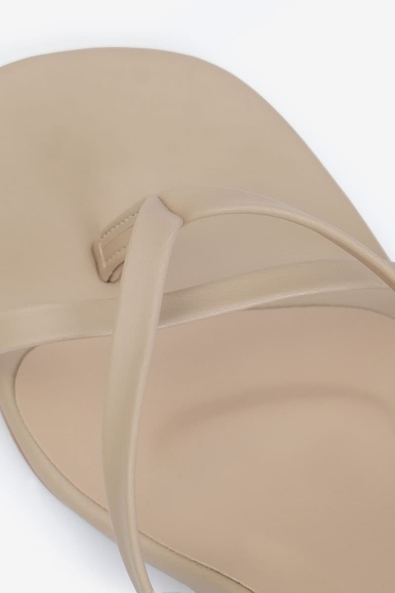 Charlea Strap Heels - Milk Tea - Image 8