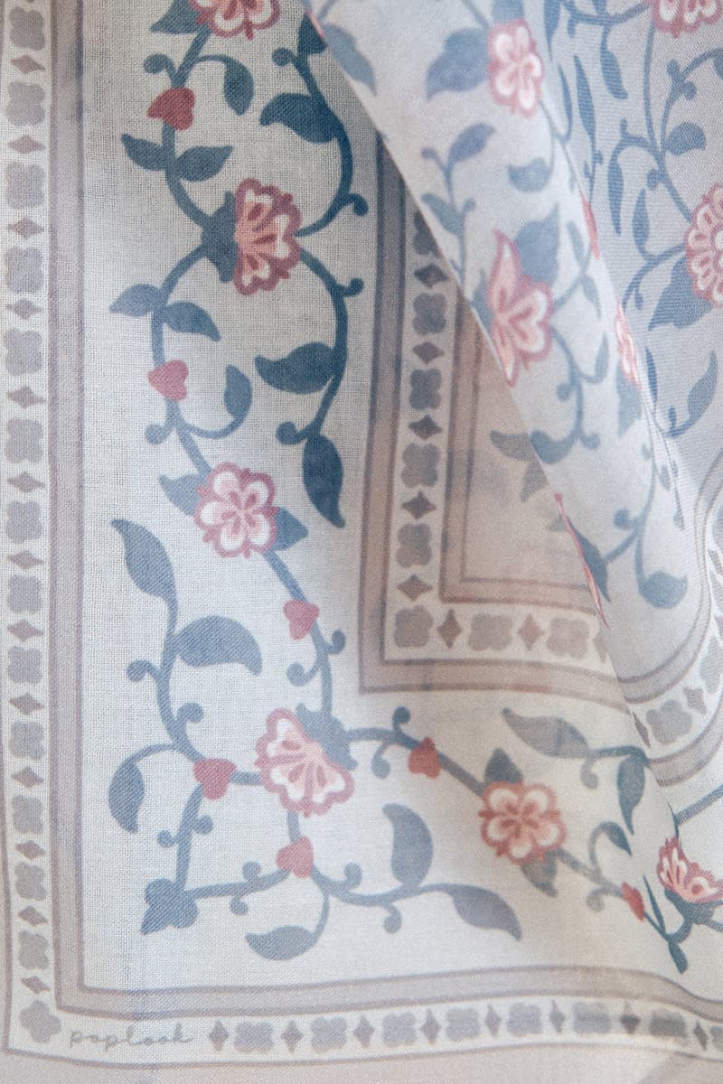 Inara Bawal Headscarf - Fossil Grey - Image 3