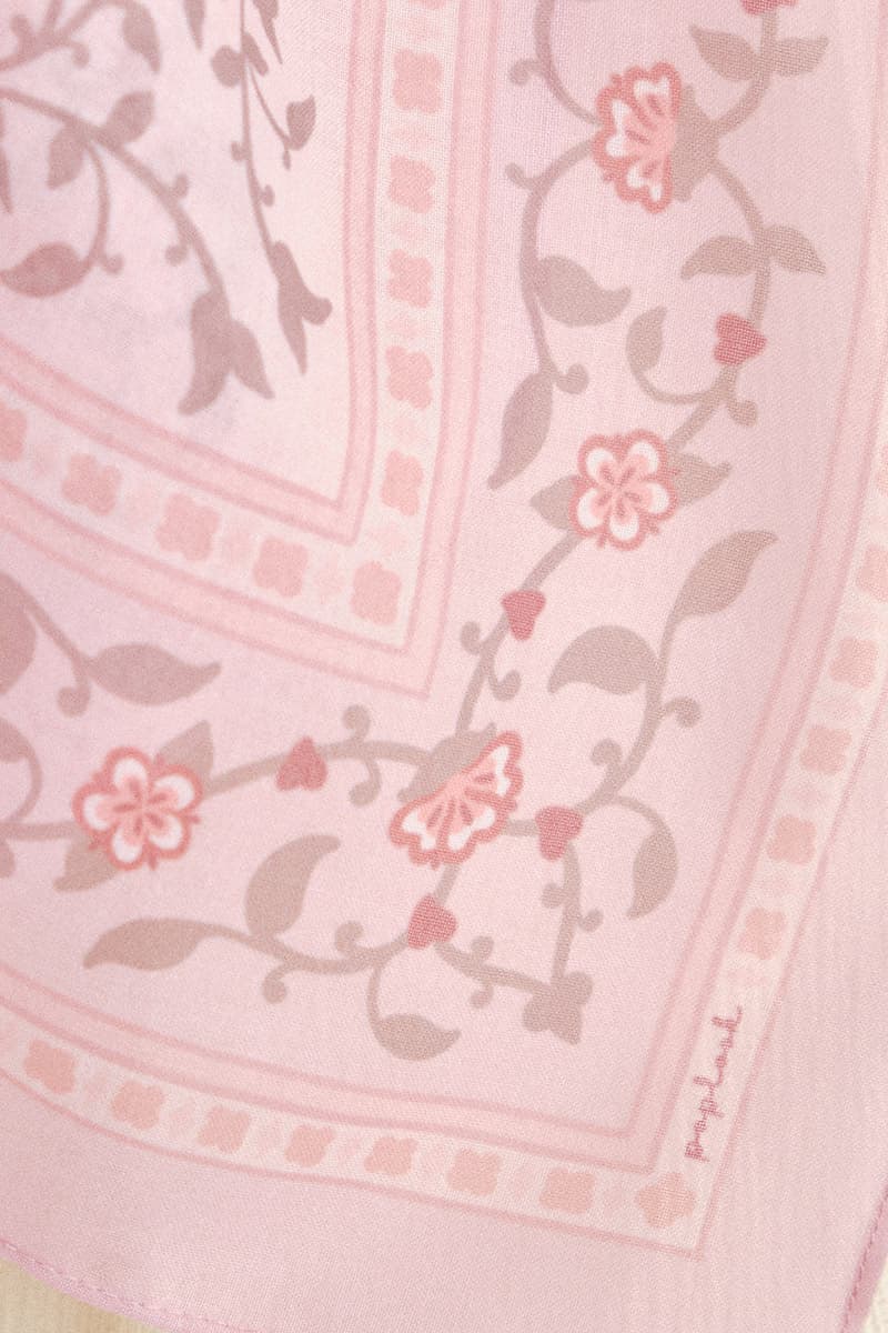 Inara Bawal Headscarf - Pink Blossom - Image 3