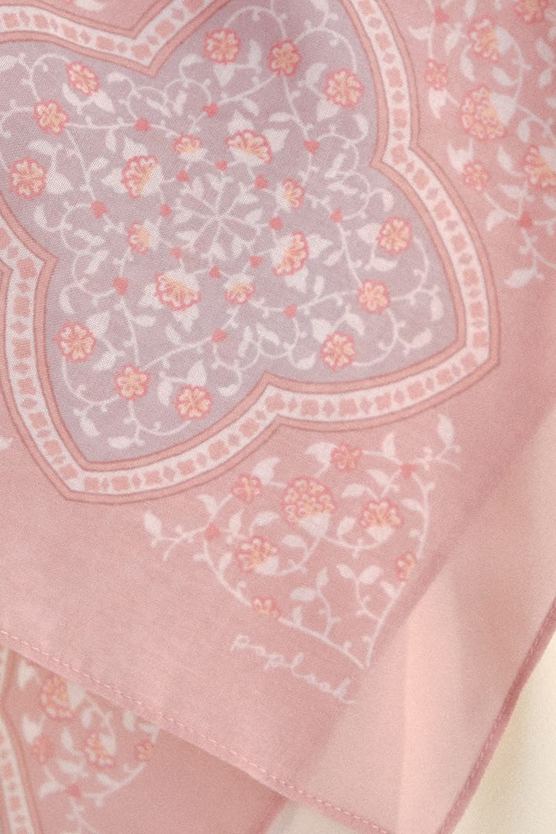 Nyra Rectangle Headscarf - Clay/Taupe - Image 3