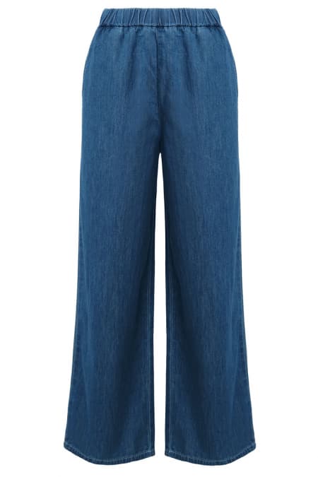 Rylin Wide Legged Jeans - Dark Wash