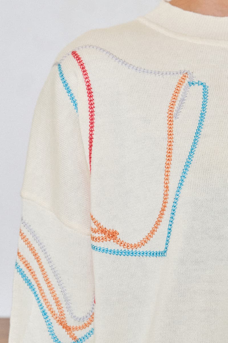 Morning Ritual Round Neck Sweater - Cream - Image 5