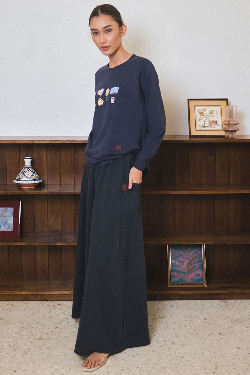 Perfect Pocket A-Line Skirt - Eclipse - Image 3