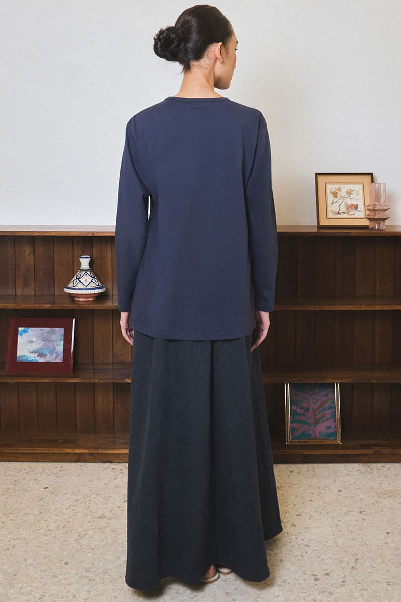 Perfect Pocket A-Line Skirt - Eclipse - Image 4