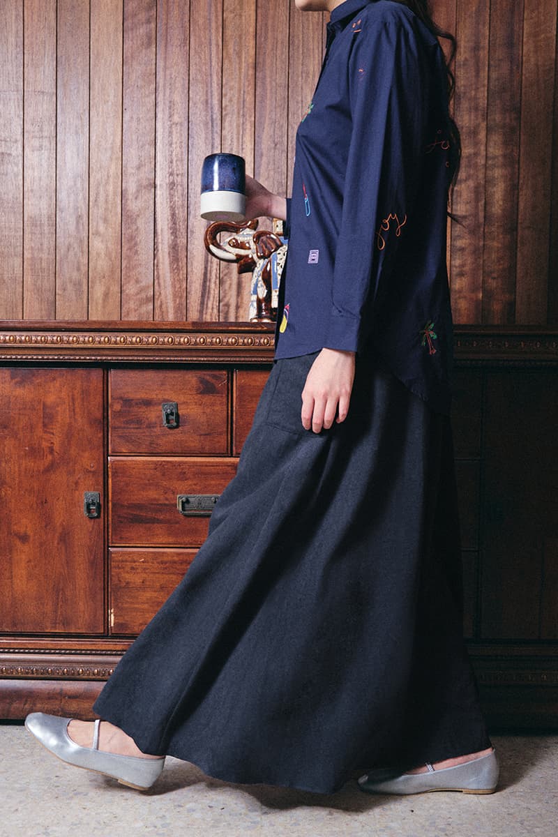 Perfect Pocket A-Line Skirt - Eclipse - Image 1