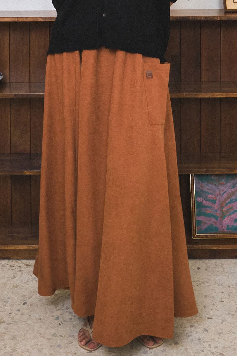 Perfect Pocket A-Line Skirt - Gingerbread - Image 1