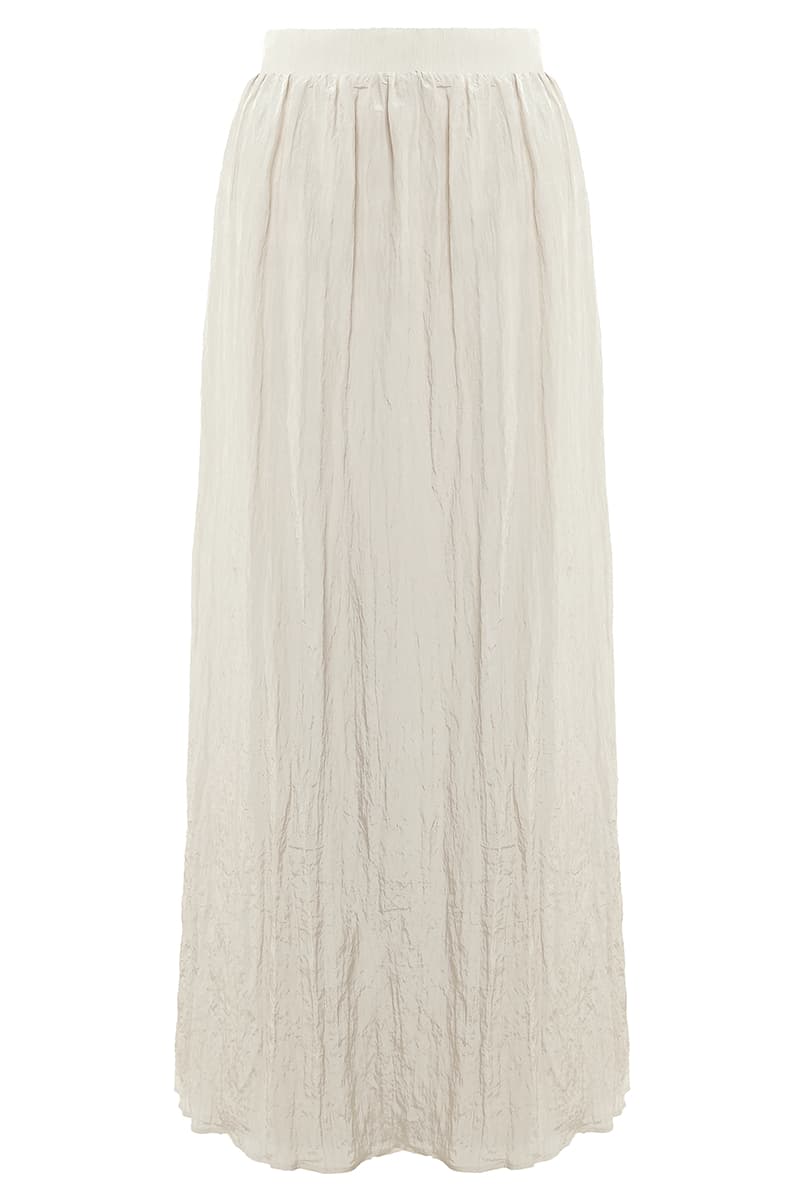 Mehreen A-Line Skirt - Ecru - Image 2