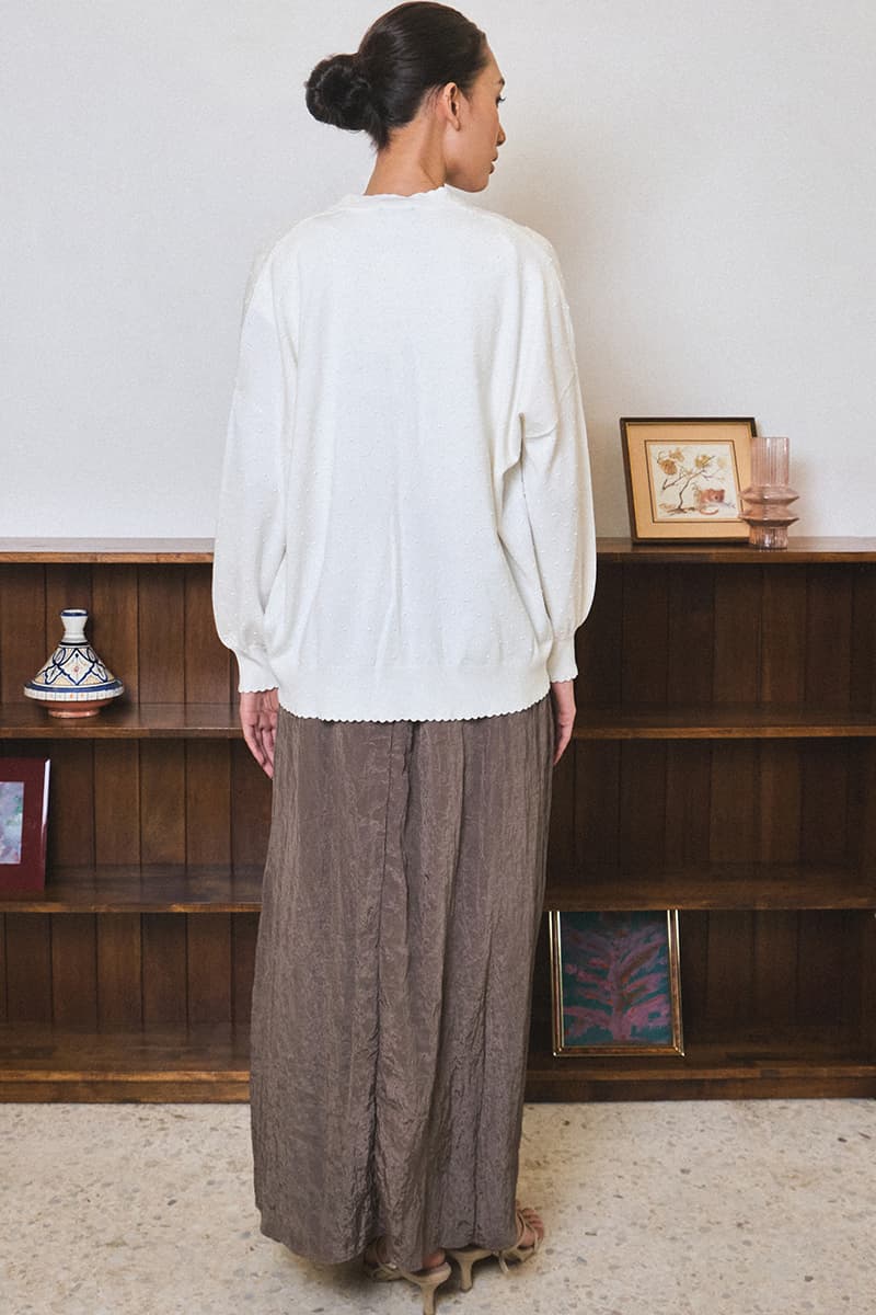 Mehreen A-Line Skirt - Pine Bark - Image 4