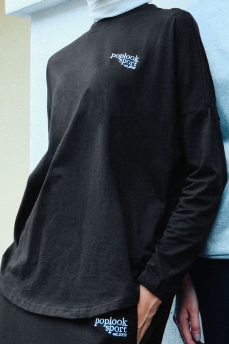 Icon Long Sleeve Tee - Black