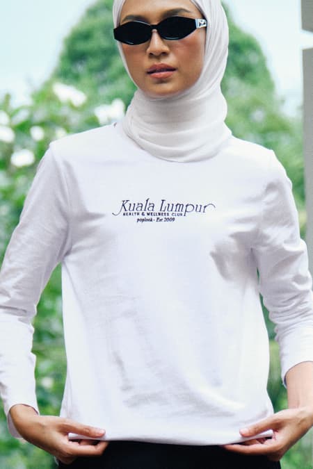 Homegirl Round Neck Tee - White