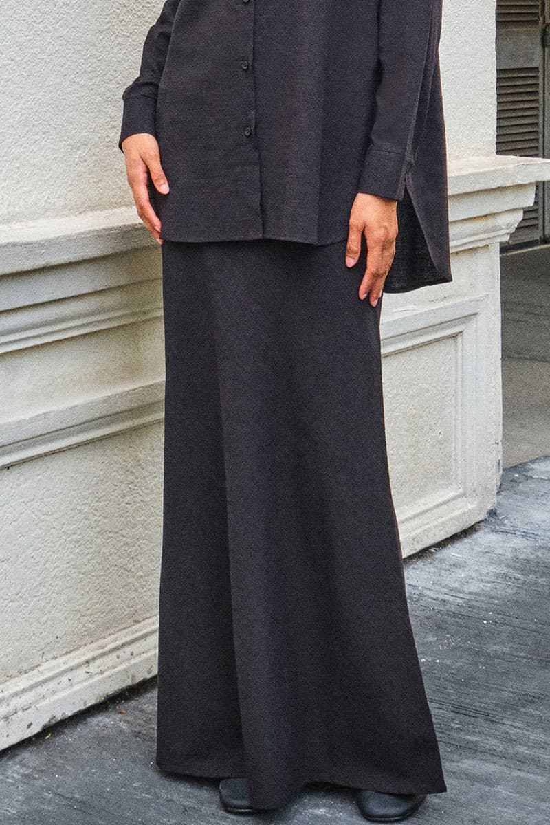 Mirage A-Line Skirt - Black - Image 1