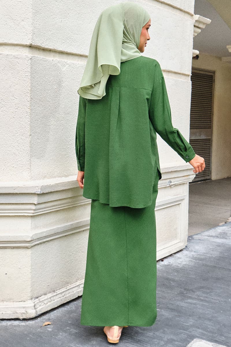 Mirage A-Line Skirt - Cactus - Image 4