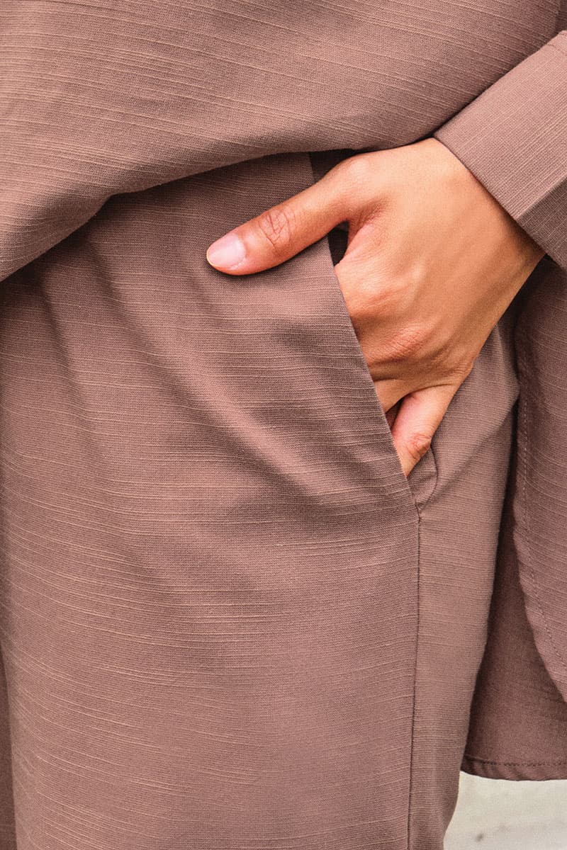 Miller Straight Cut Pants - Dark Mocha - Image 5