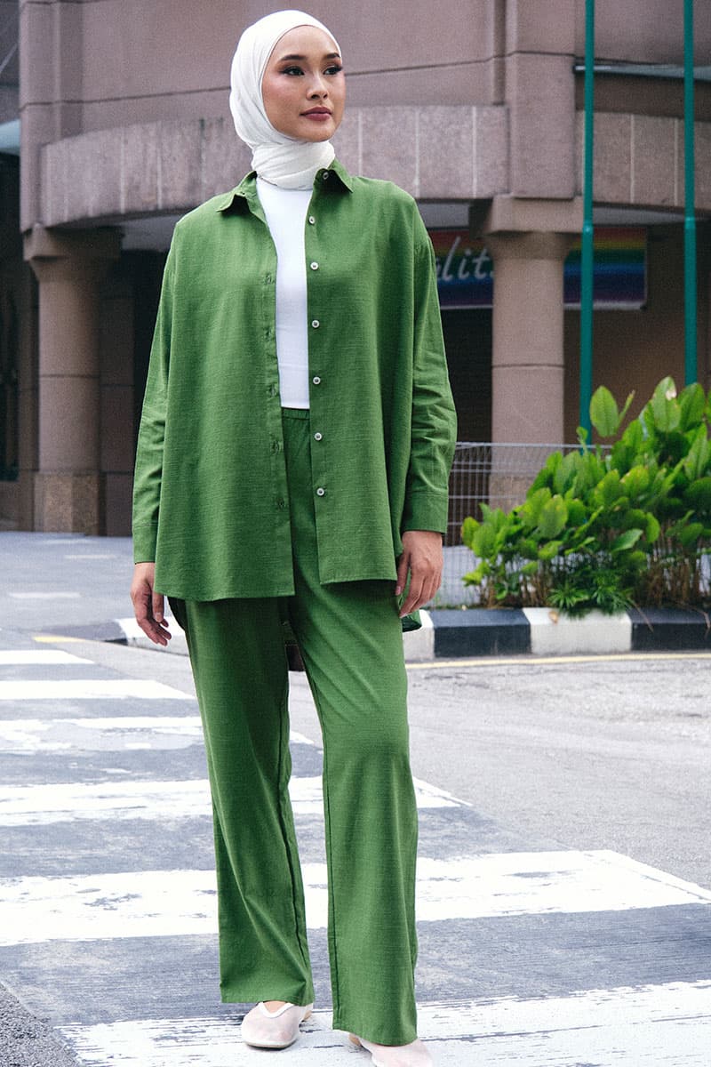 Miller Straight Cut Pants - Cactus - Image 1