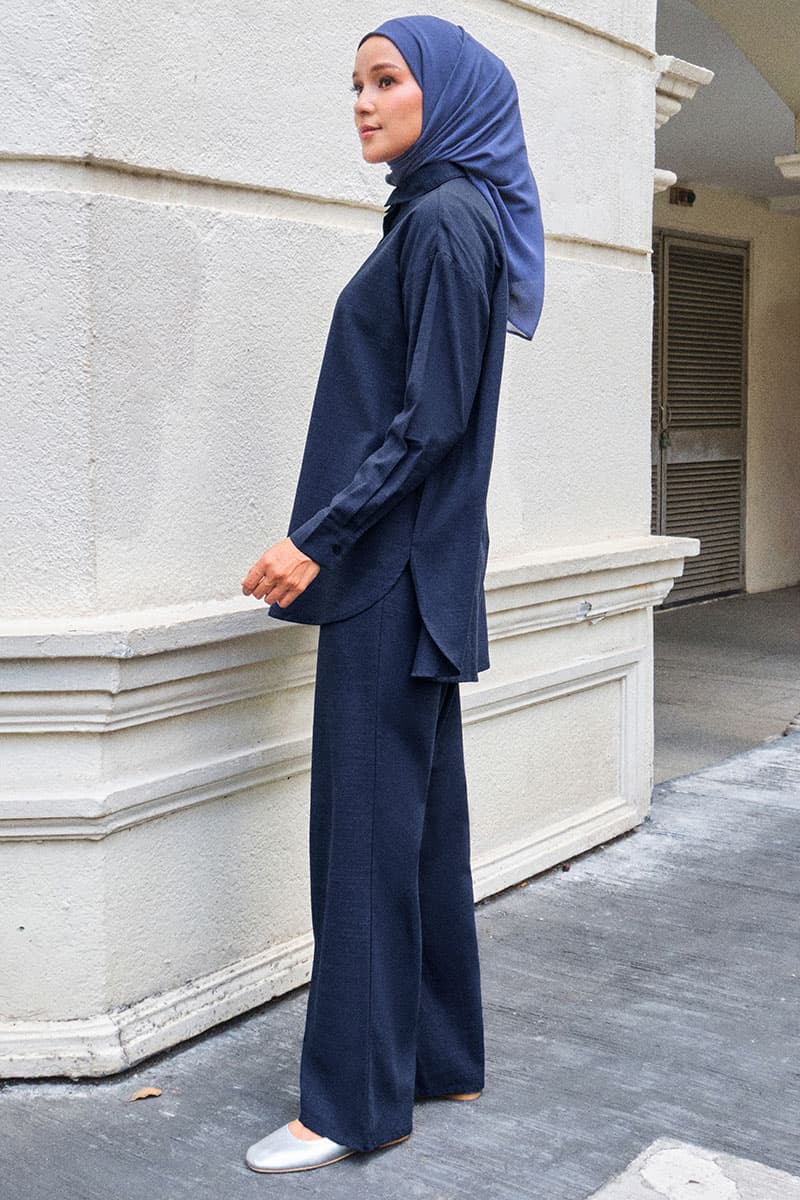 Conrad Front Button Shirt - Twilight - Image 3