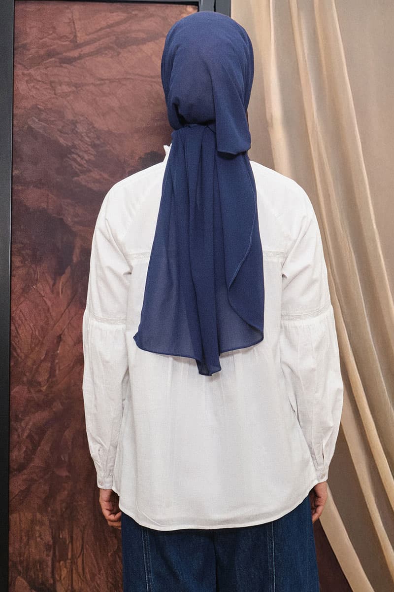 Layton Front Button Blouse - White - Image 4